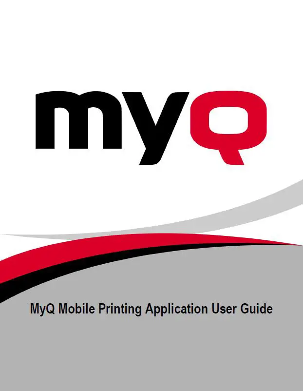 MyQ, Mobile Printing, App, Ditto Copy Systems