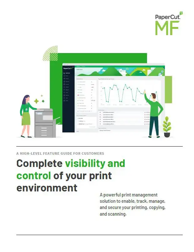 Kyocera, Software, Cost Control, Security, Papercut, MF, Ditto Copy Systems